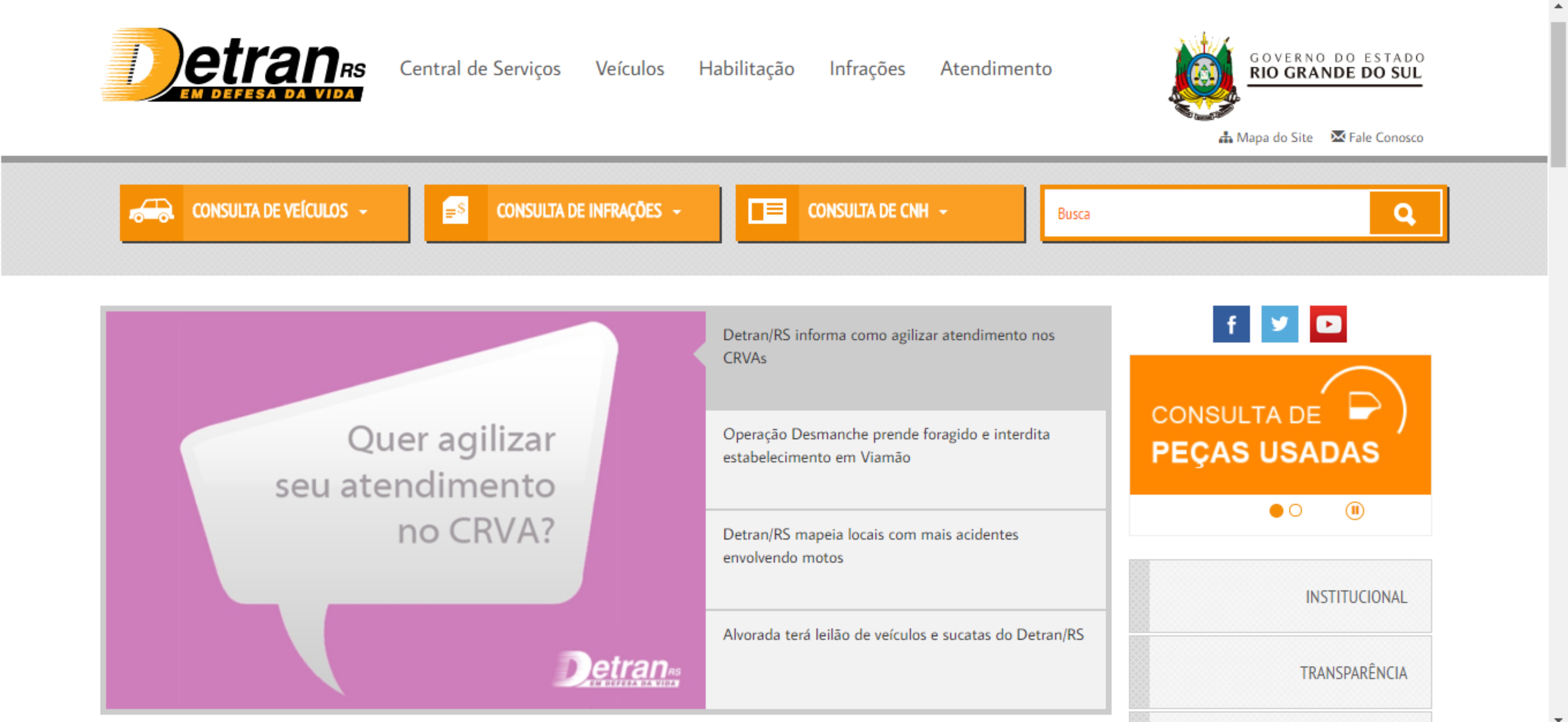 Após visita de Júlio Galperim, Detran/RS lança campanha institucional para agilizar atendimentos no CRVA